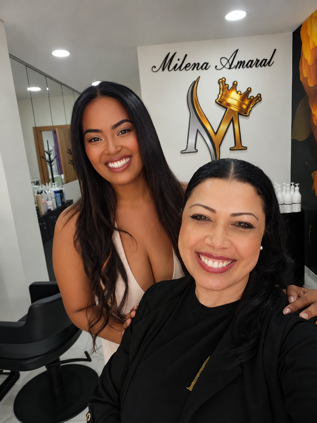 Milena Amaral peluquera especialista Zamora