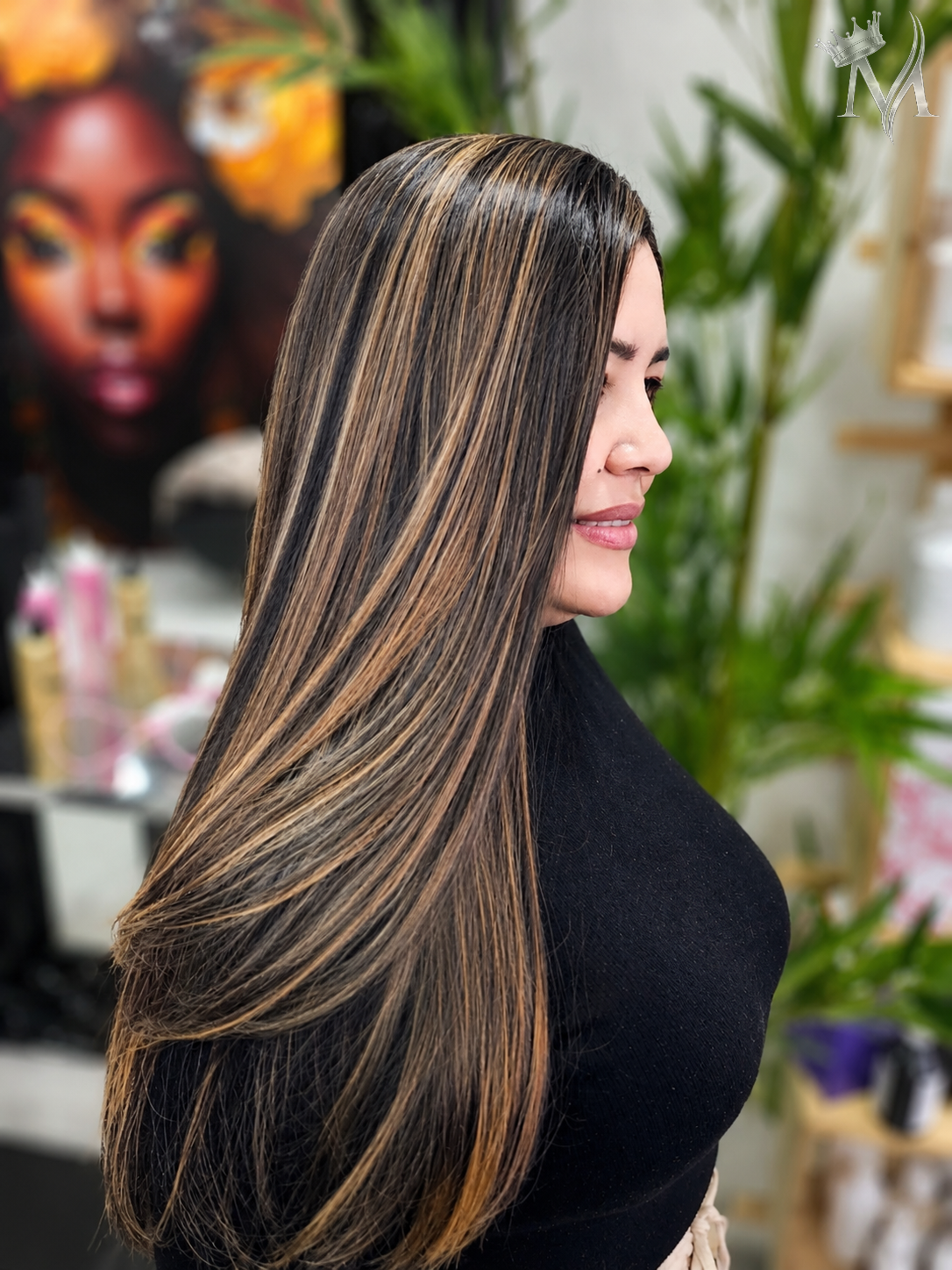 Balayage y mechas en Milena Amaral Peluquería Zamora